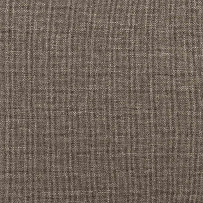 Sitzbank Taupe 100x35x41 cm Stoff