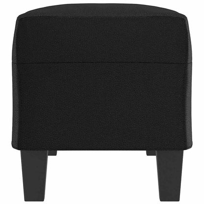 Sitzbank Schwarz 100x35x41 cm Kunstleder