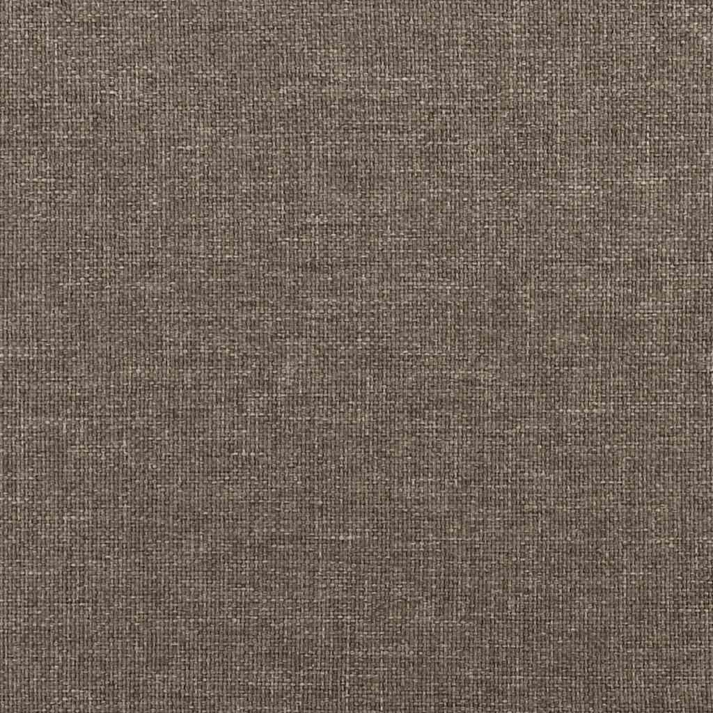 Zierkissen 2 Stk. Taupe 40x40 cm Stoff