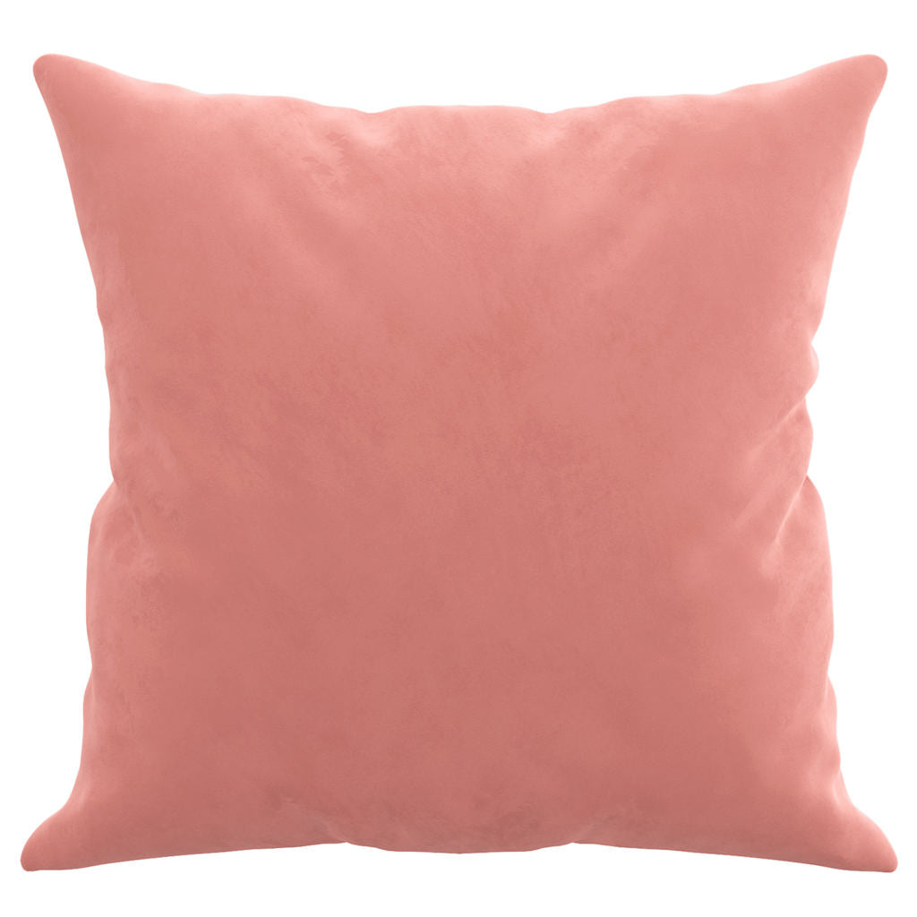 Zierkissen 2 Stk. Rosa 40x40 cm Samt