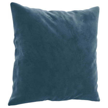 Zierkissen 2 Stk. Blau 40x40 cm Samt