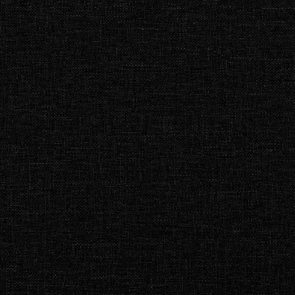 Zierkissen 2 Stk. Schwarz Ø15x50 cm Stoff