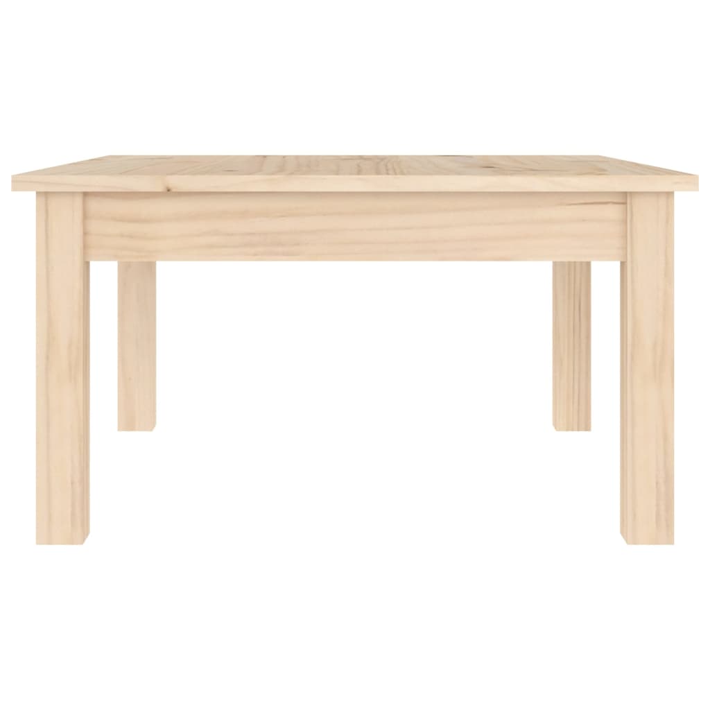 Couchtisch 55x55x30 cm Massivholz Kiefer