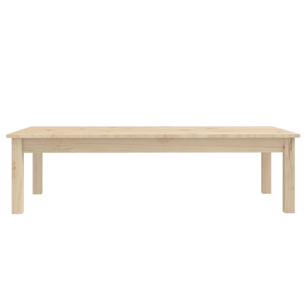 Table basse 110x50x30 cm en pin massif