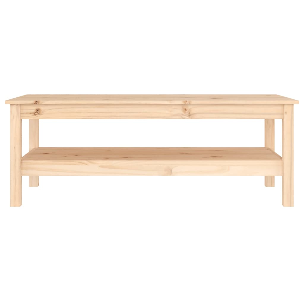 Couchtisch 110x50x40 cm Massivholz Kiefer