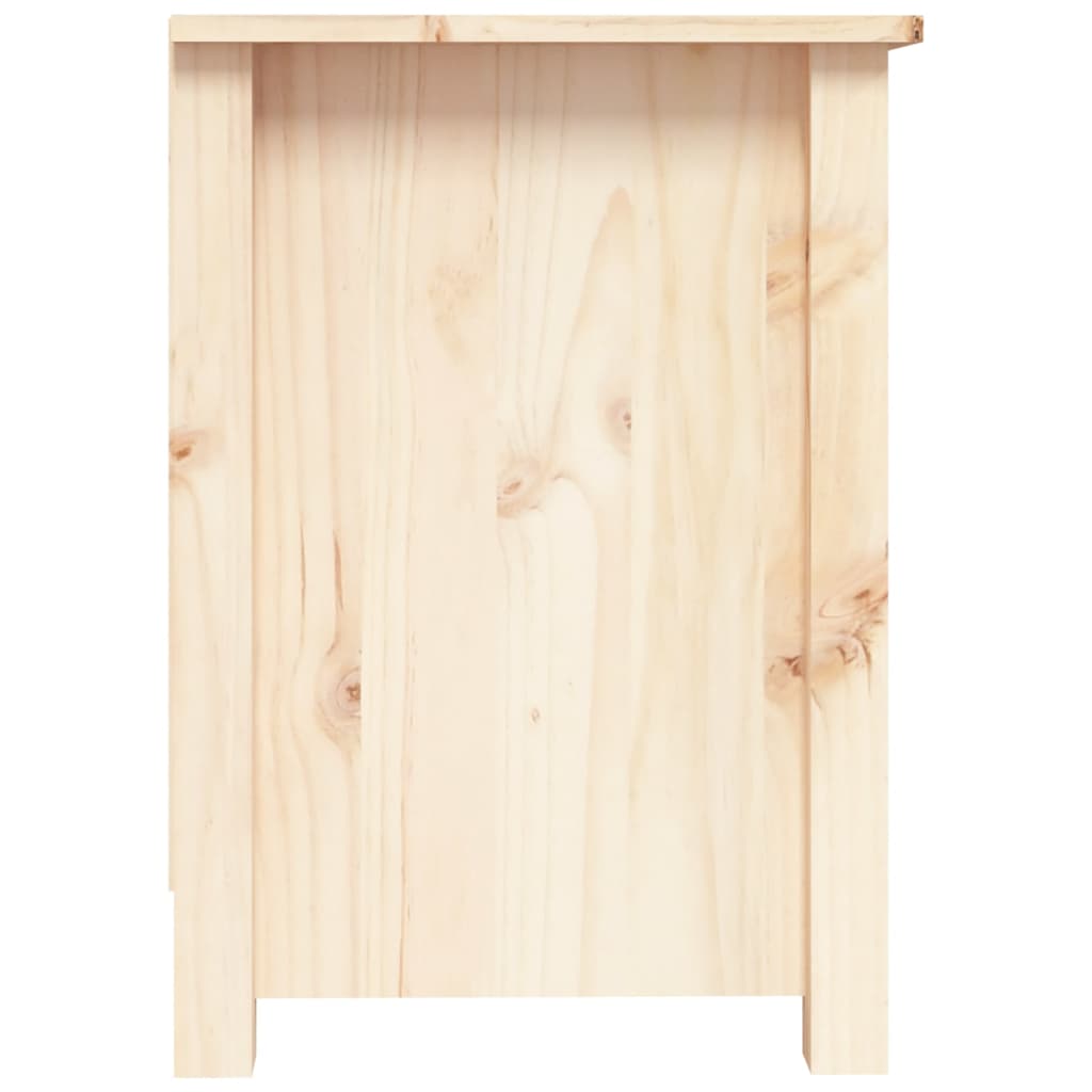 TV-Schrank 103x36,5x52 cm Massivholz Kiefer