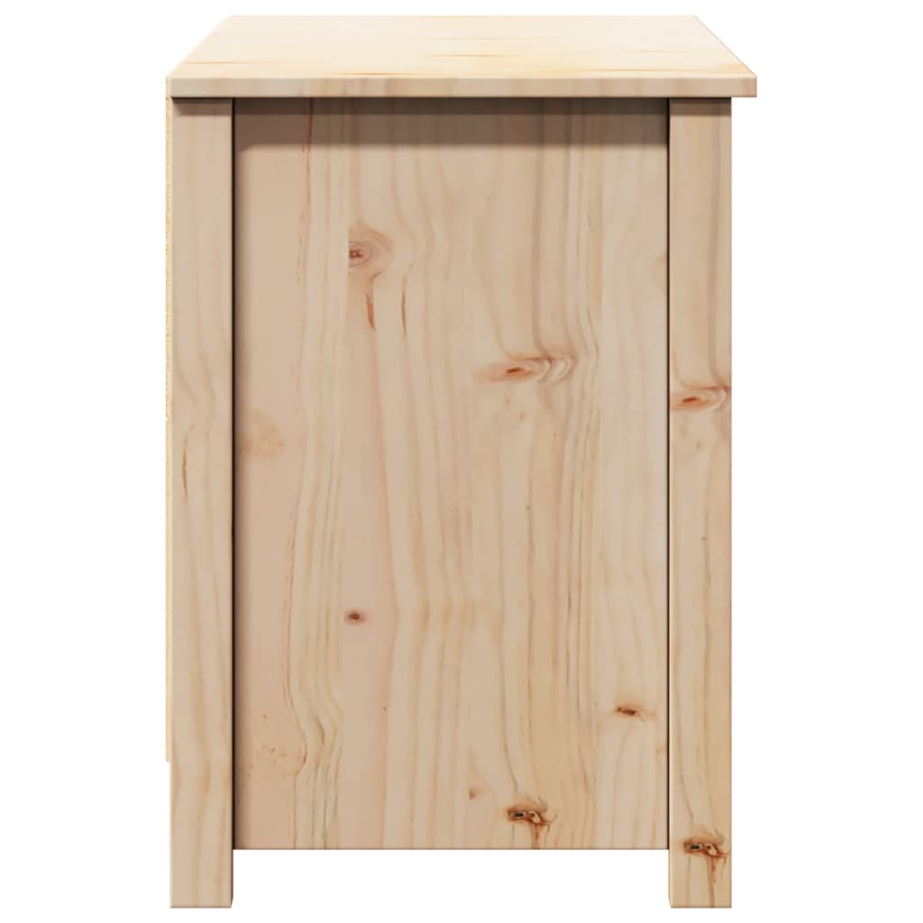 TV-Schrank 103x36,5x52 cm Massivholz Kiefer