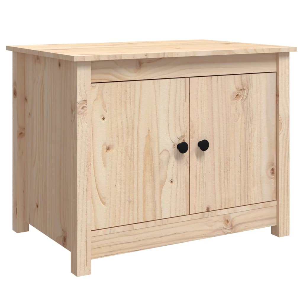 Table basse 71x49x55 cm en bois de pin massif