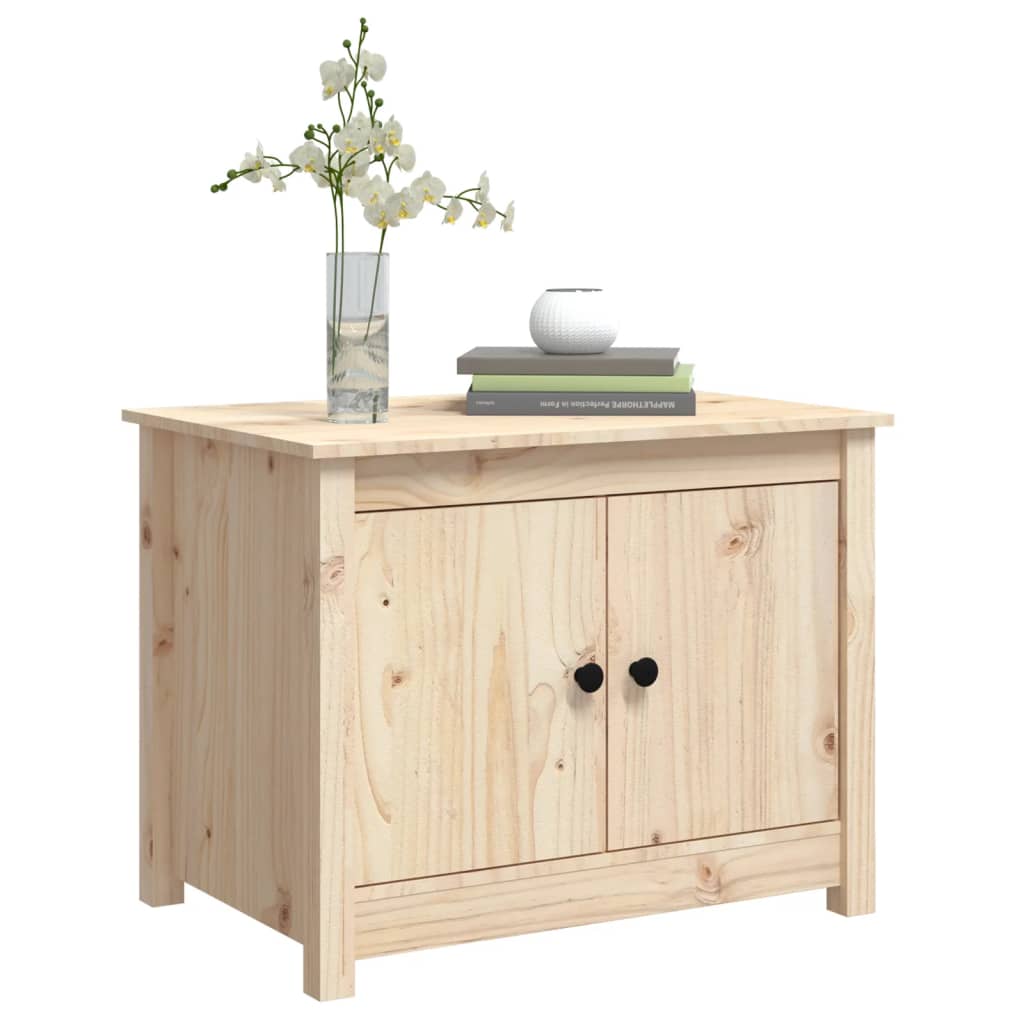 Table basse 71x49x55 cm en bois de pin massif