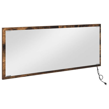 Spiegel Geräucherte Eiche 90 x 8,5 x 37 cm Holzwerkstoff