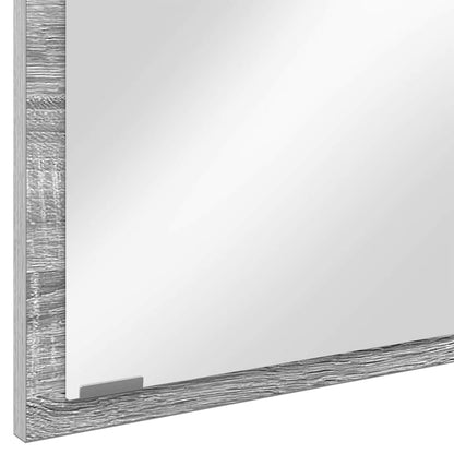 Spiegel Graues Sonoma 90 x 8,5 x 37 cm Holzwerkstoff