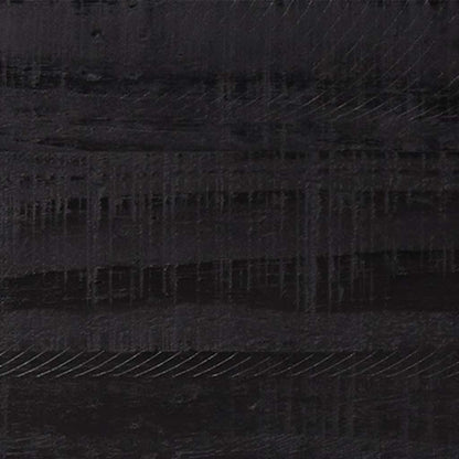Couchtisch Schwarz 90x50x35 cm Massivholz Kiefer