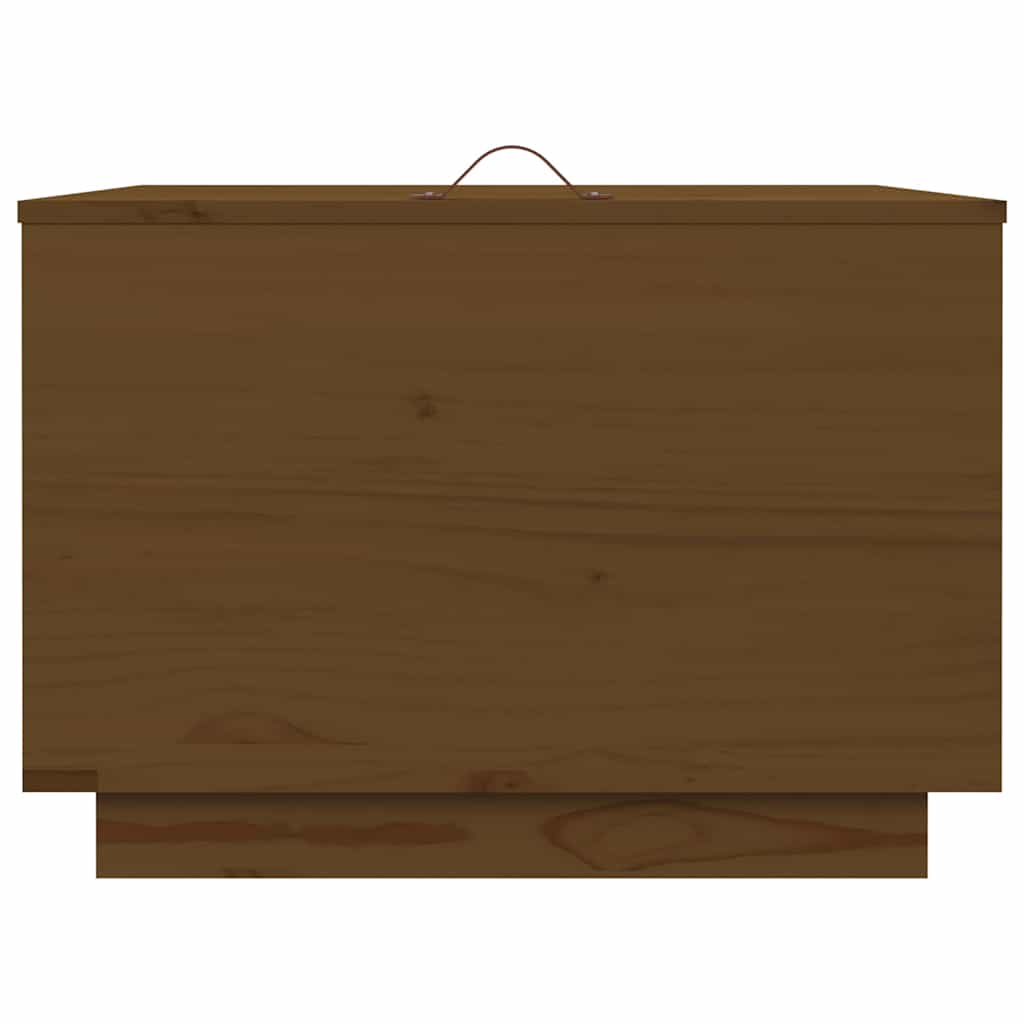 Aufbewahrungsboxen mit Deckeln 3 Stk. Braun Massivholz Kiefer