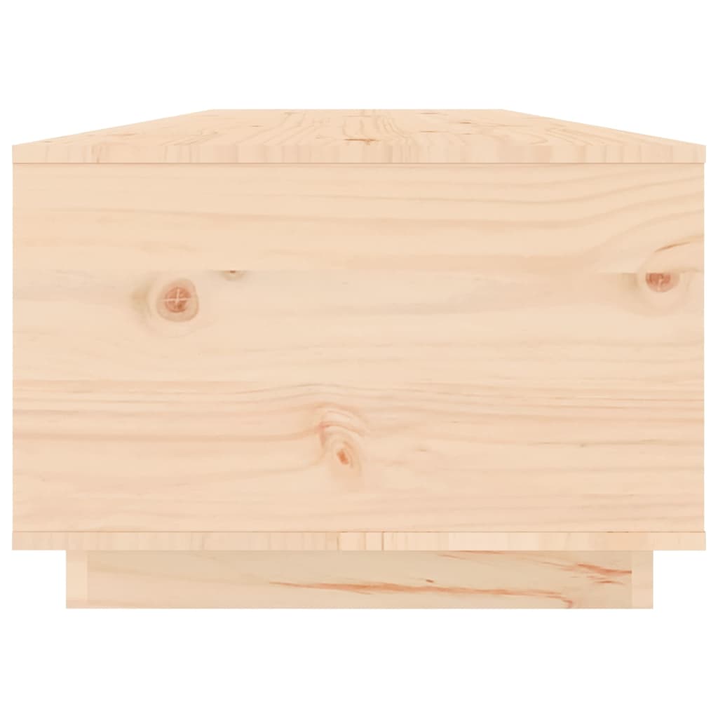 vidaXL table basse 100x50x35 cm bois de pin massif