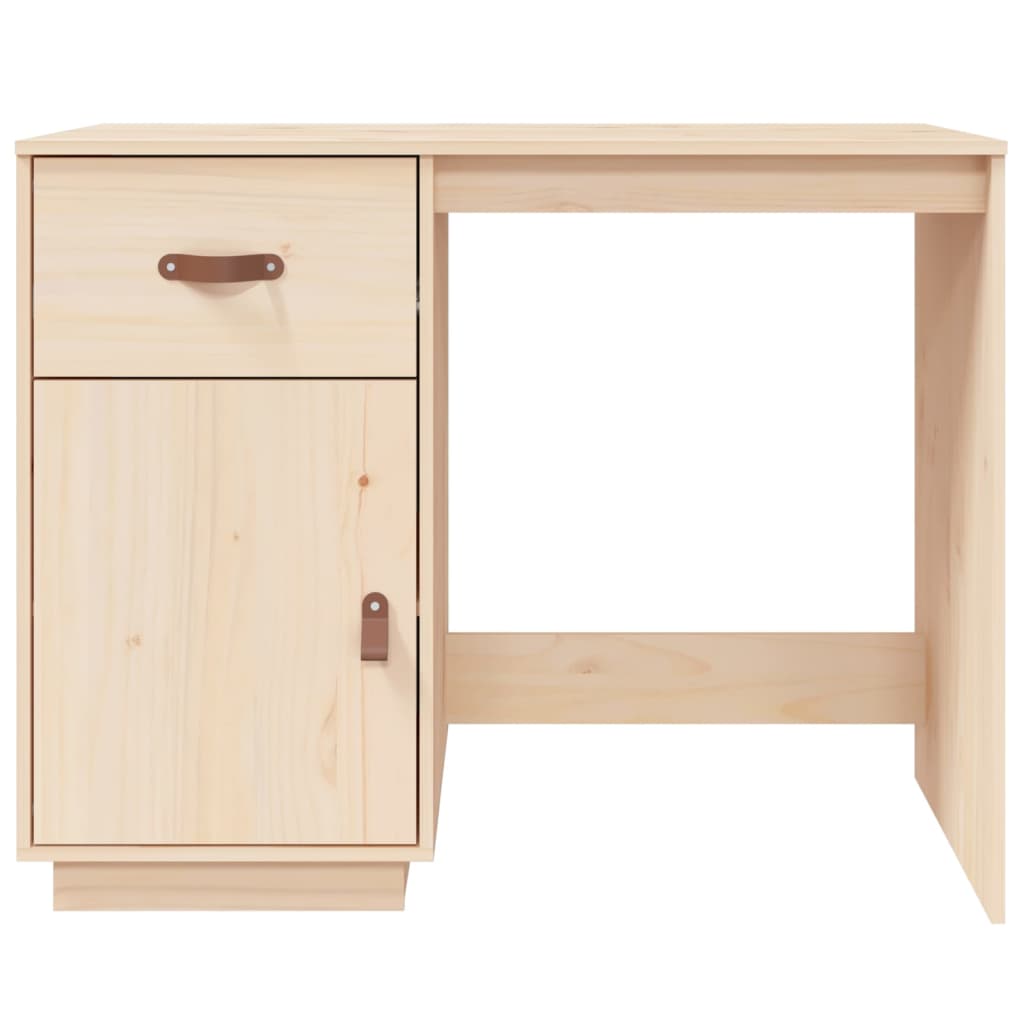 Bureau 95x50x75 cm en bois de pin massif