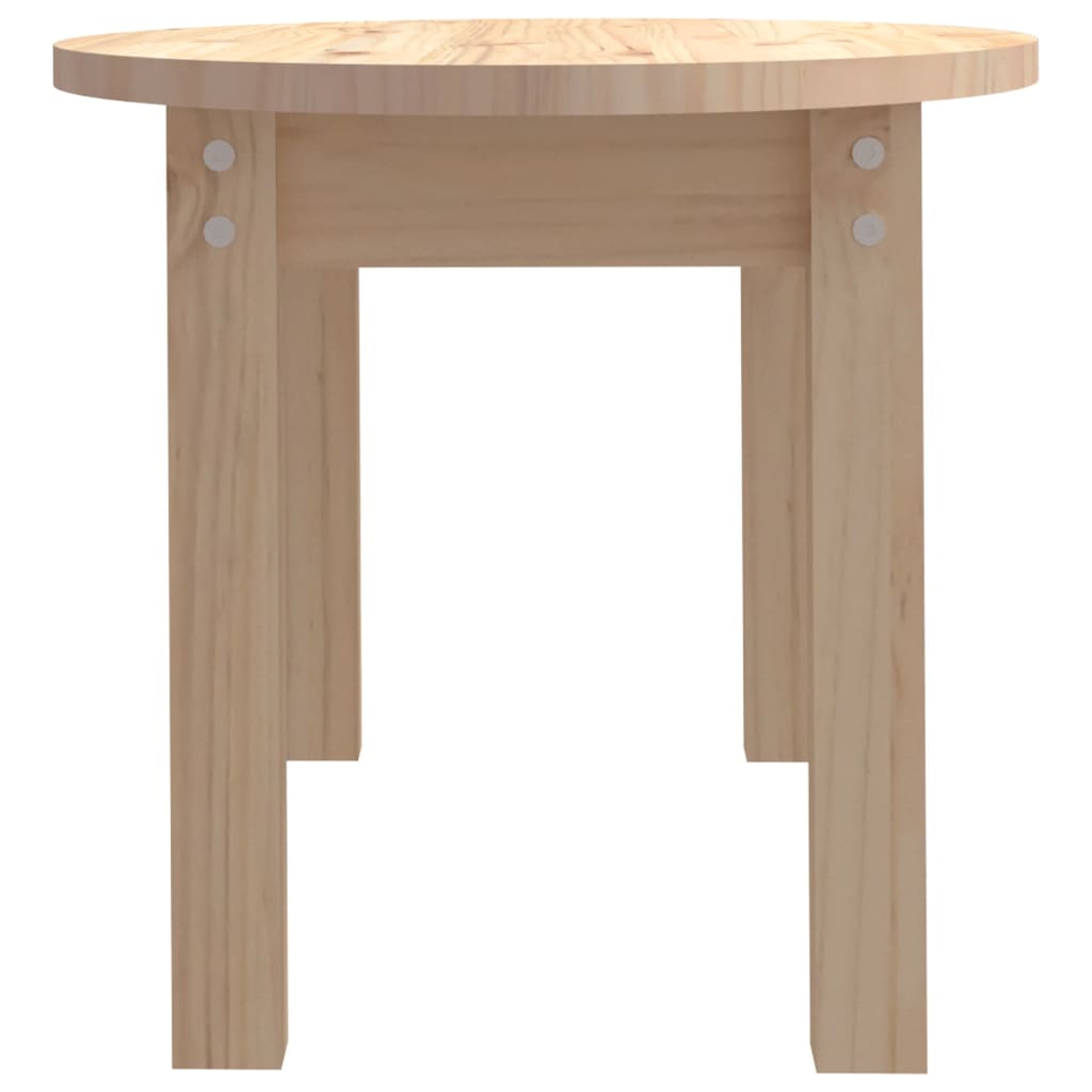 Table basse 80x40x35 cm en bois de pin massif