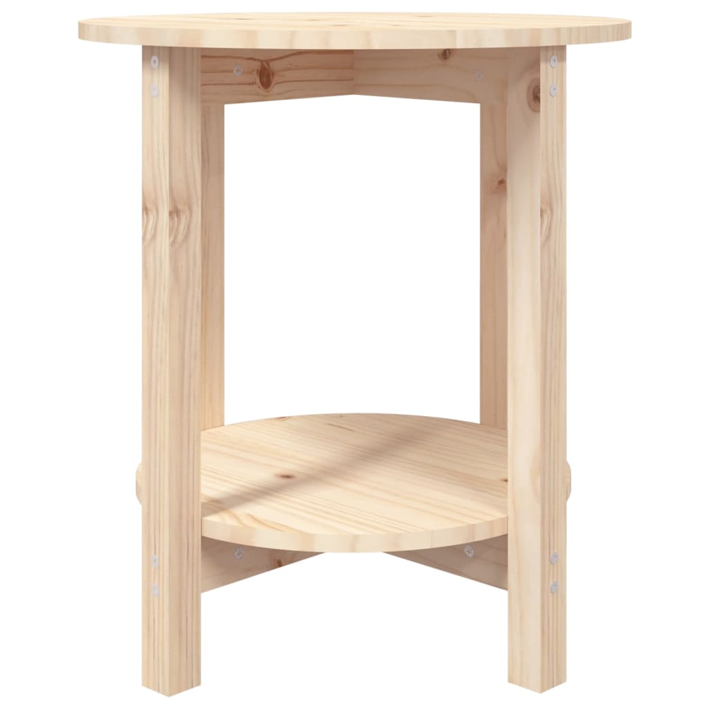 Table basse Ø 55x60 cm en pin massif
