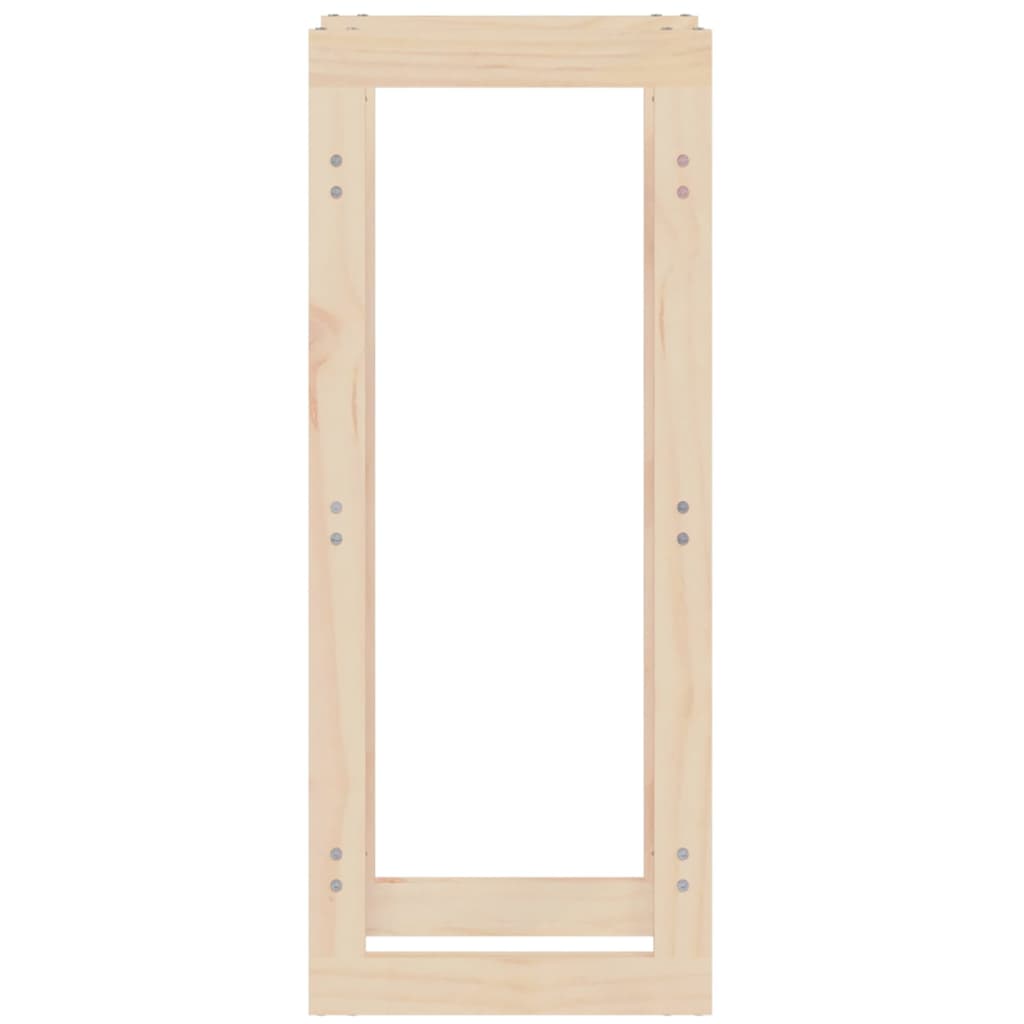 Kaminholzregal 41x25x100 cm Massivholz Kiefer