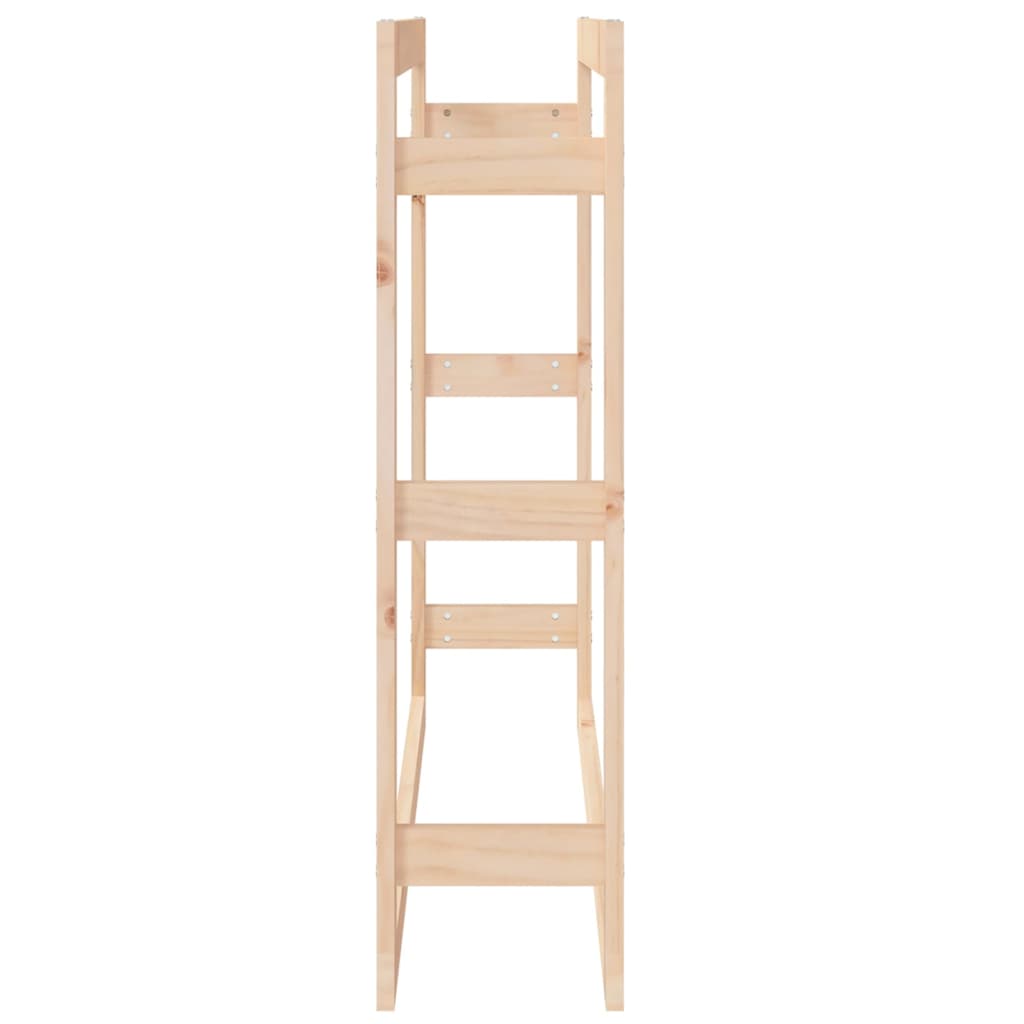 Etagère à bûches 100x25x100 cm en pin massif