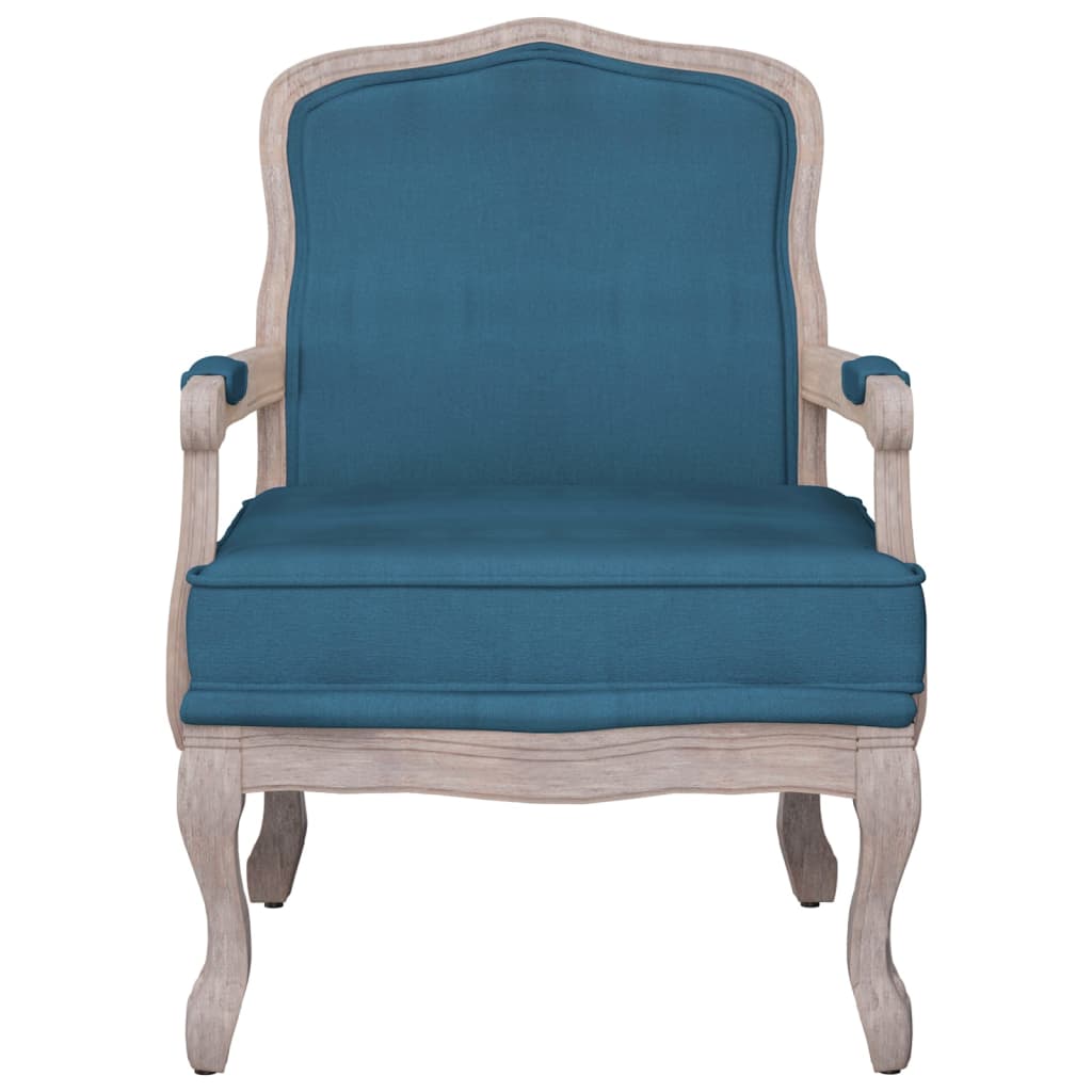 Sessel Blau 64x64x90 cm Samt