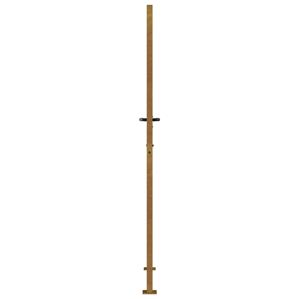 Gartentor 100x175 cm Cortenstahl Baumdesign