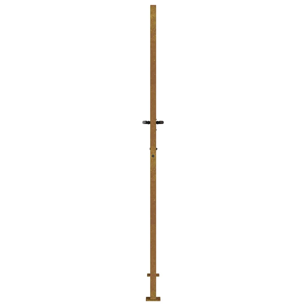 Gartentor 100x175 cm Cortenstahl Baumdesign