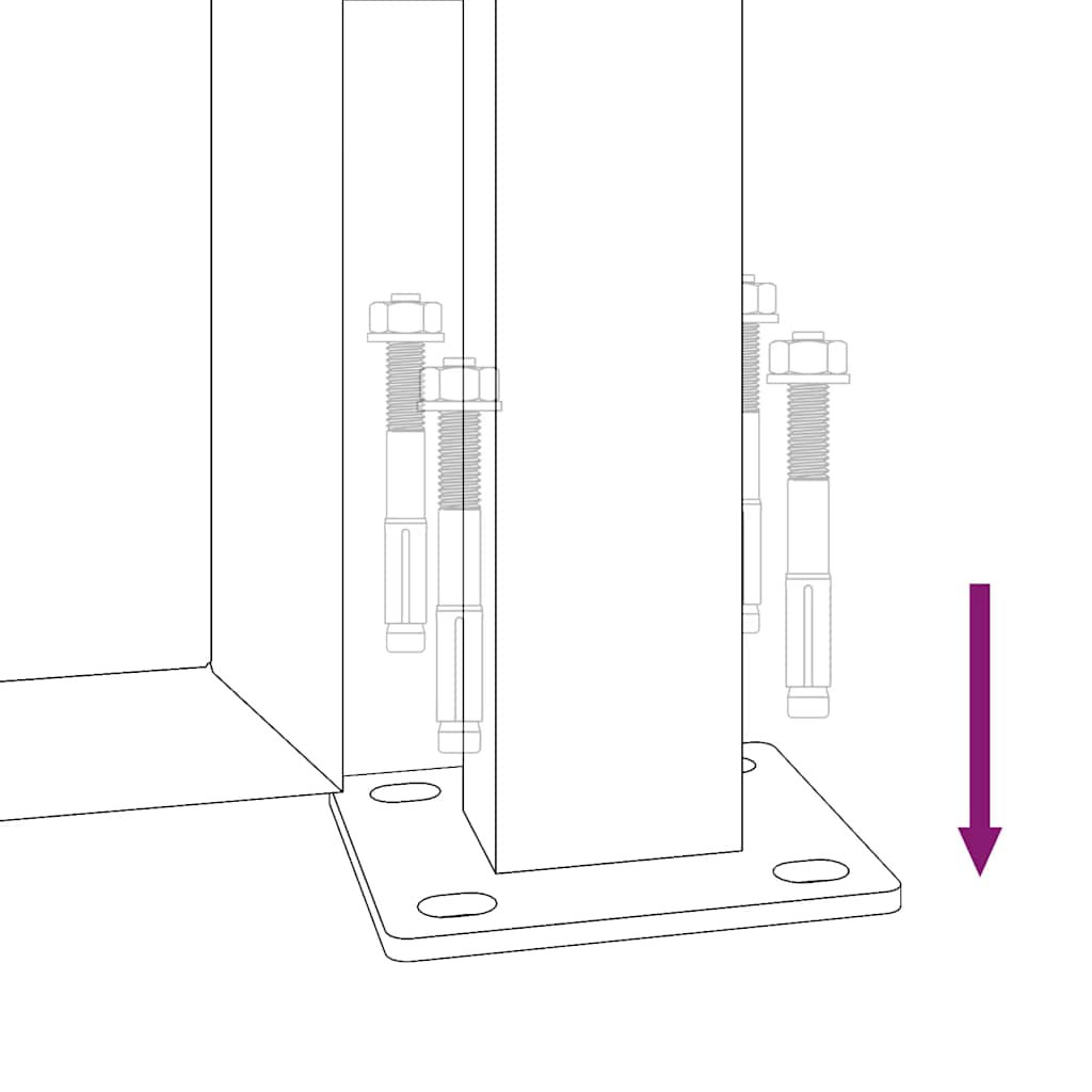 Gartentor 100x175 cm Cortenstahl Baumdesign