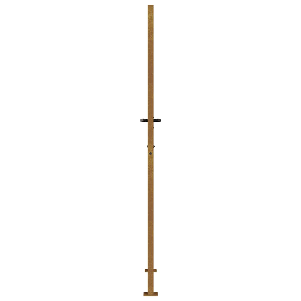Gartentor 100x200 cm Cortenstahl Baumdesign