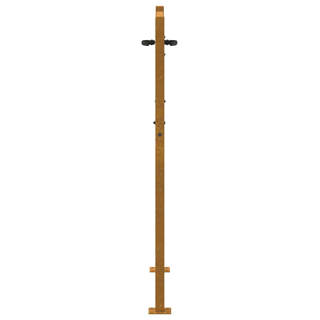 Gartentor 100x150 cm Cortenstahl Baumdesign