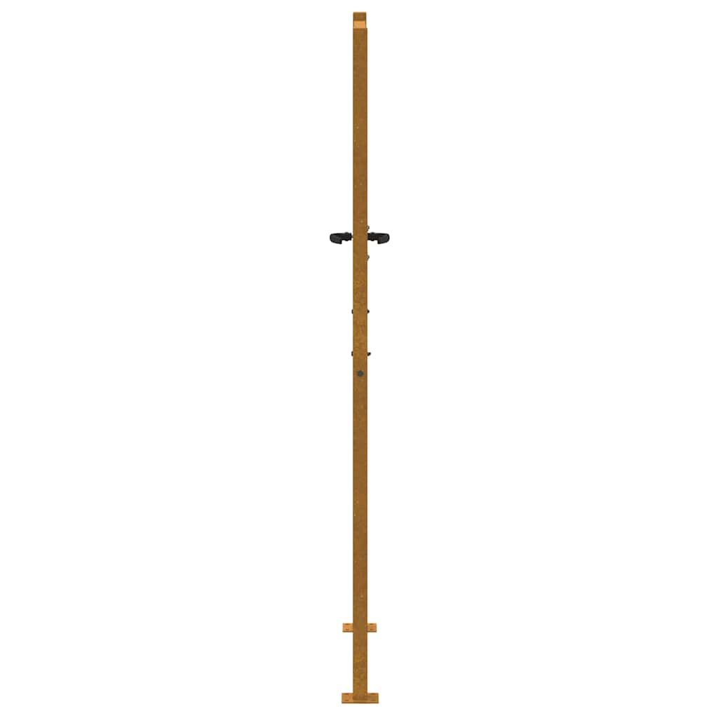Gartentor 100x175 cm Cortenstahl Baumdesign