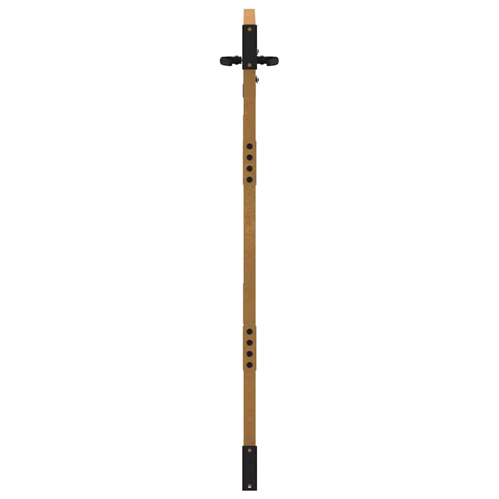 Gartentor 85x125 cm Cortenstahl Bambus-Design