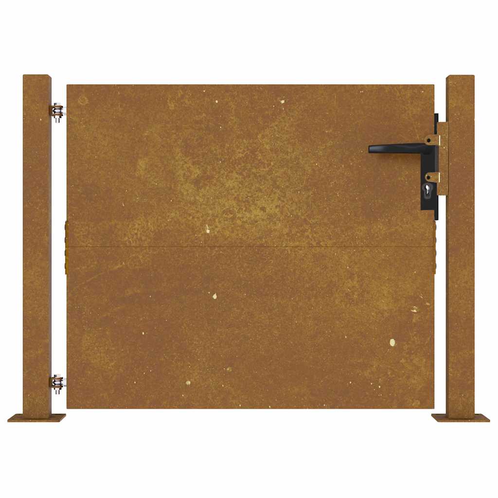 Gartentor 100x75 cm Cortenstahl