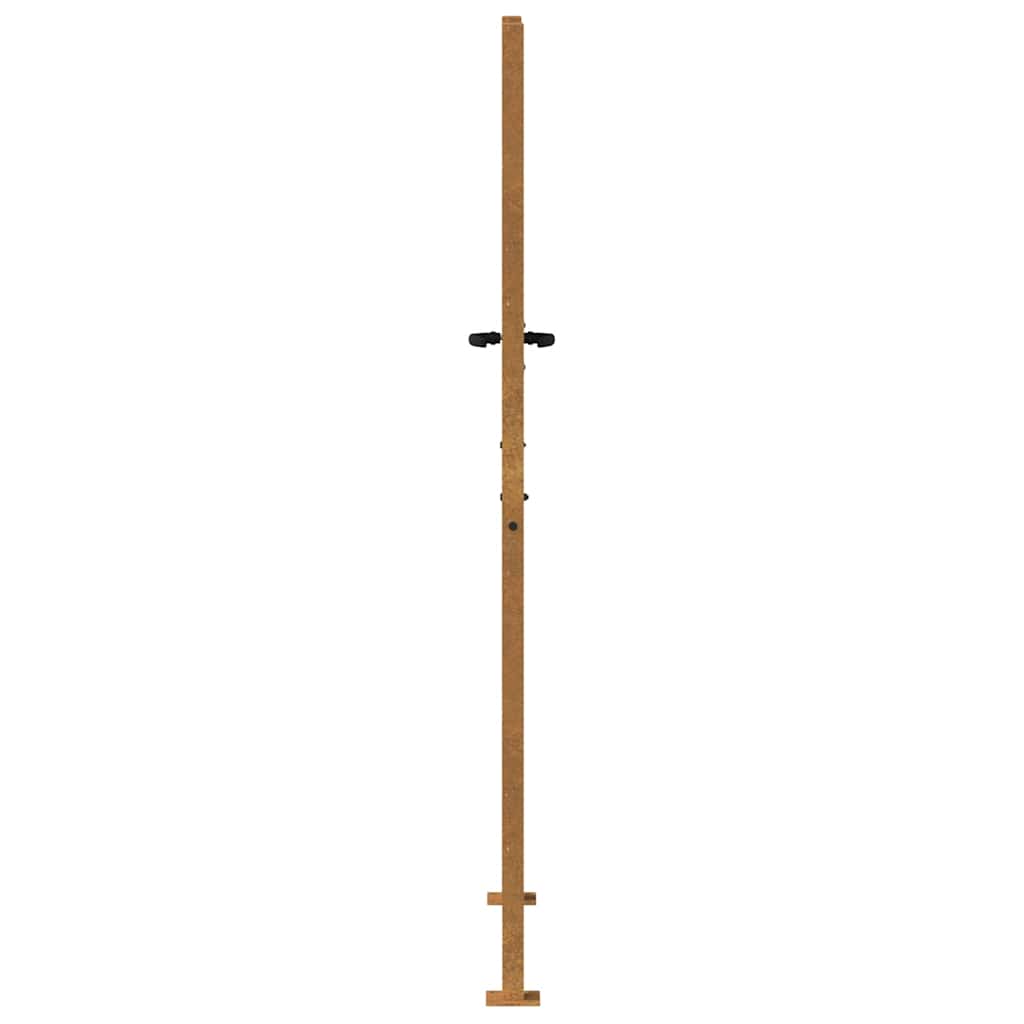 Gartentor 100x200 cm Cortenstahl