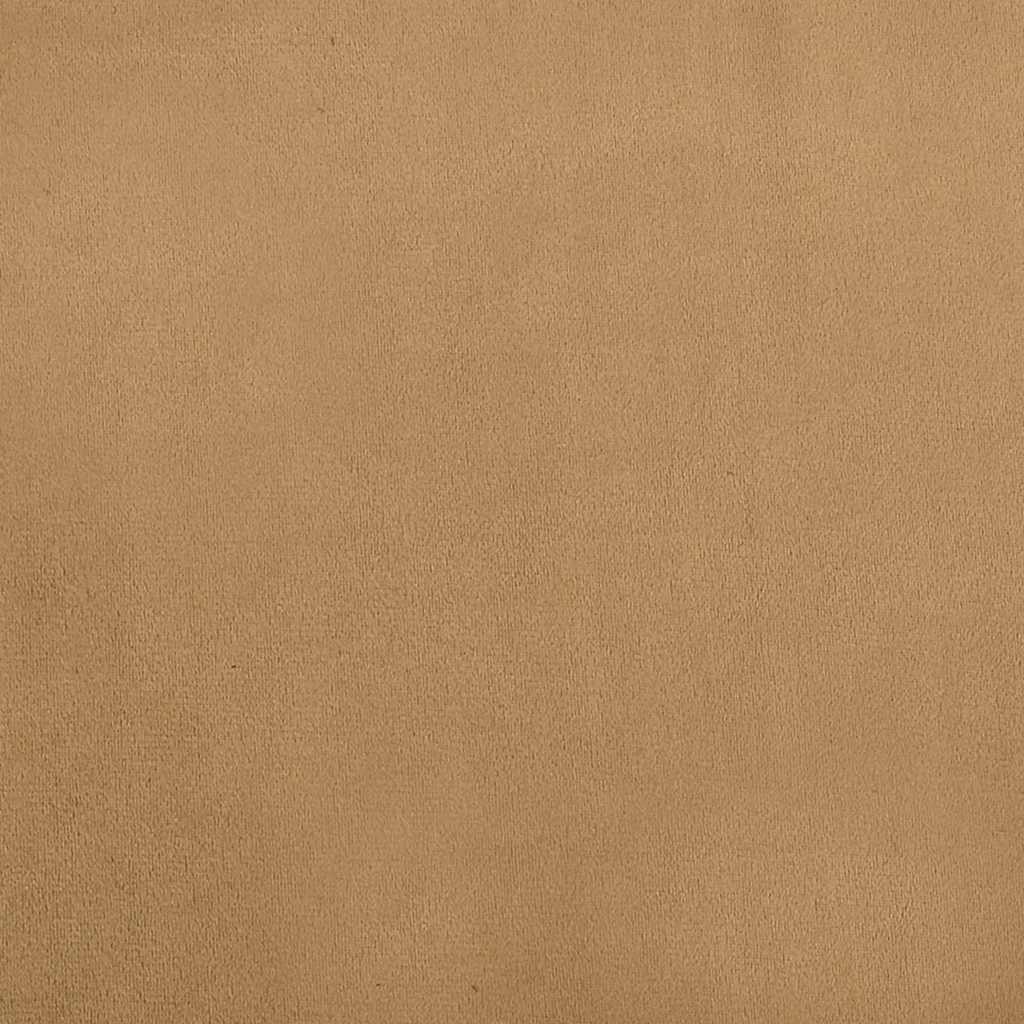 Panier pour chien marron 66x40x45 cm velours