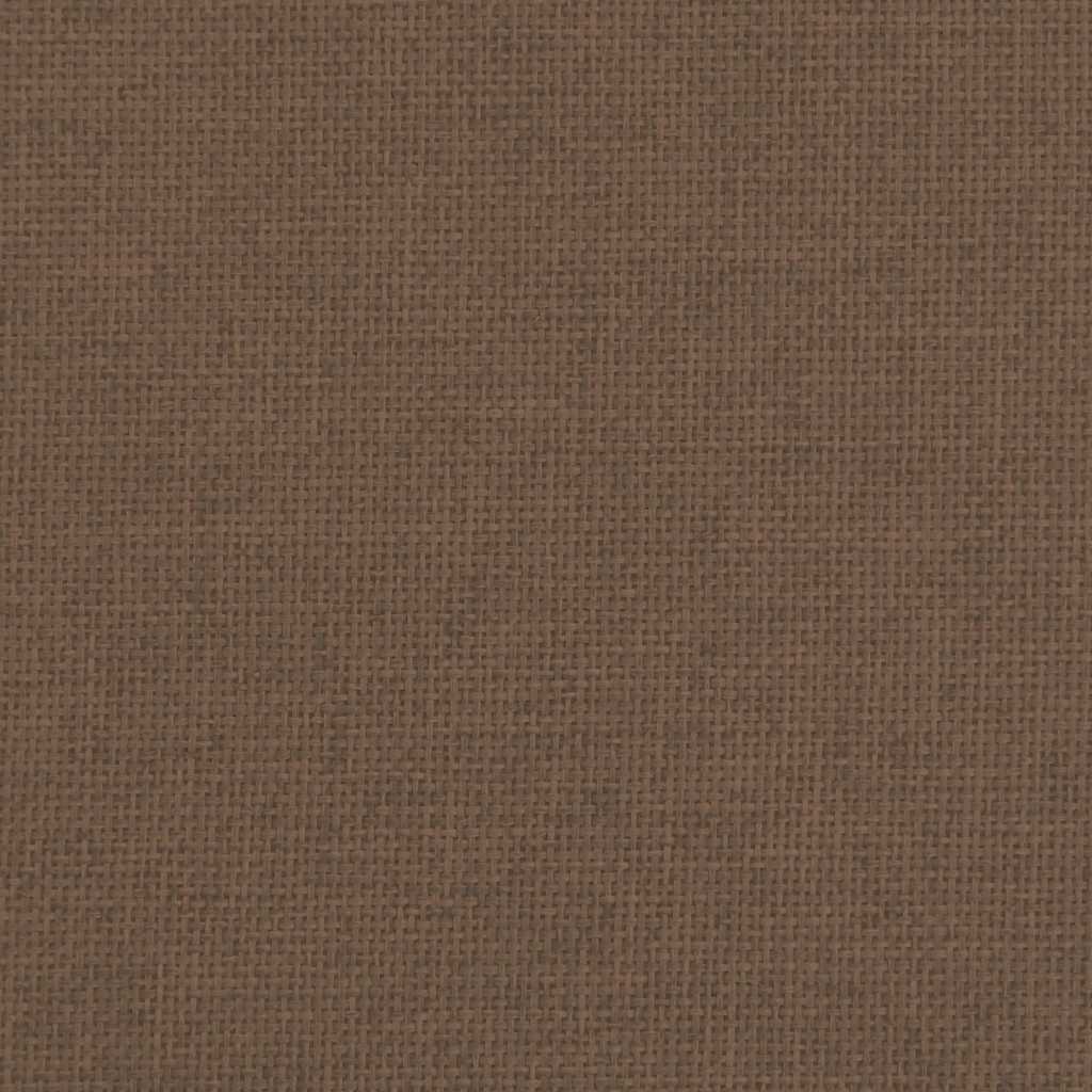Panier pour chien en tissu marron 70x45x30 cm