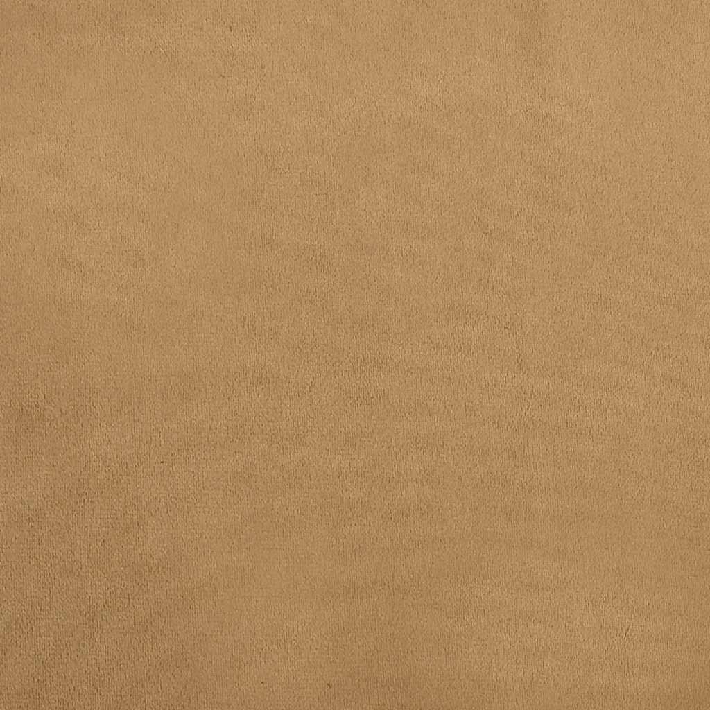 Panier pour chien marron 70x48x22 cm velours