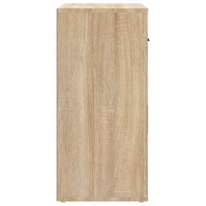 Sideboard Sonoma-Eiche 80x33x70 cm Holzwerkstoff