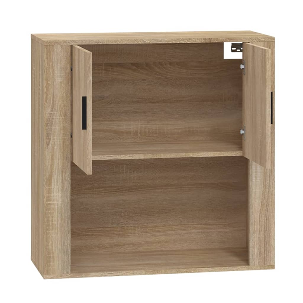 Wandschrank Sonoma-Eiche 80x33x80 cm Holzwerkstoff