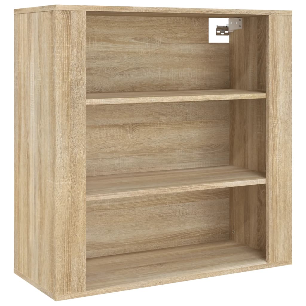 Armoire murale chêne Sonoma 80x33x80 cm matériau bois