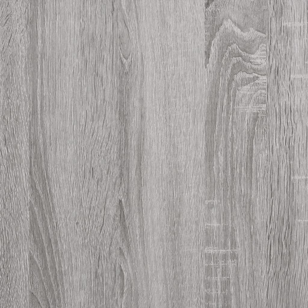Chariot de bureau gris Sonoma 60x45x60 cm en bois