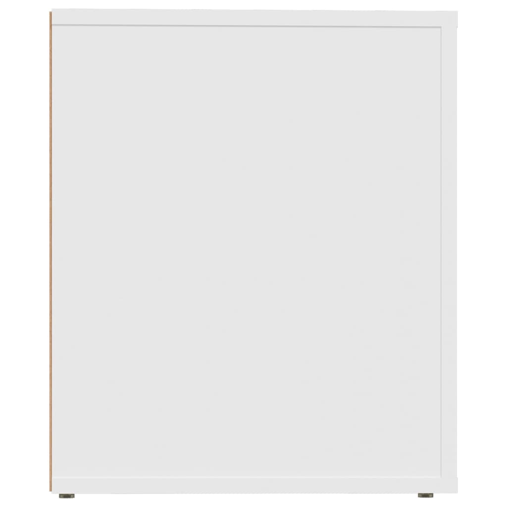 Tables de chevet 2 pièces Blanc 50x39x47 cm
