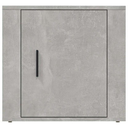 Nachttische 2 Stk. Betongrau 50x39x47 cm