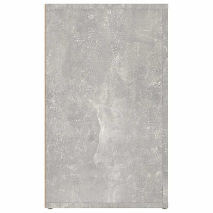 Nachttisch Betongrau 50x36x60 cm Holzwerkstoff