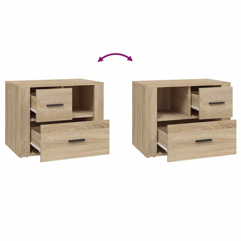 Nachttisch Sonoma-Eiche 60x36x45 cm Holzwerkstoff