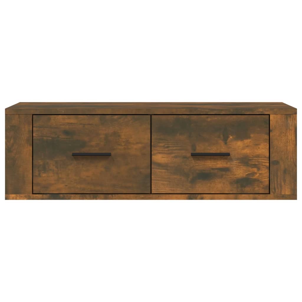 TV-Wandschrank Räuchereiche 80x36x25 cm Holzwerkstoff