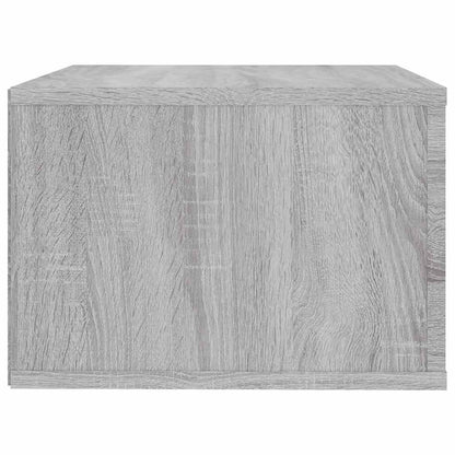 Wand-Nachttisch Grau Sonoma 50x36x25 cm