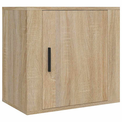 Wand-Nachttische 2 Stk. Sonoma-Eiche 50x30x47 cm