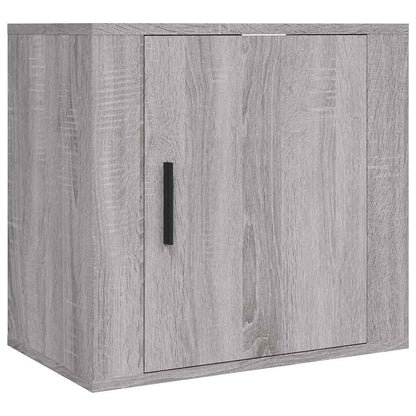Wand-Nachttisch Grau Sonoma 50x30x47 cm