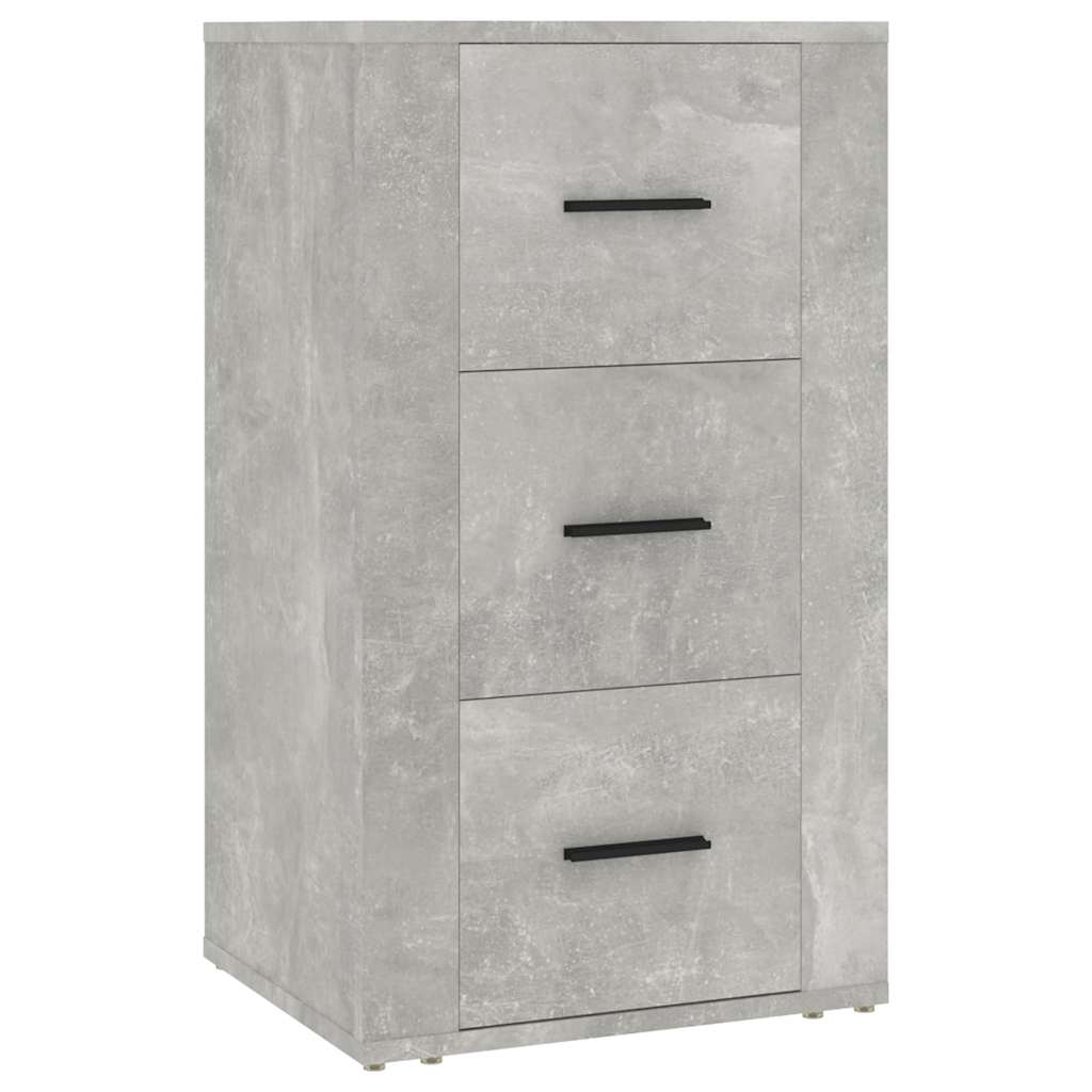 Sideboard Betongrau 40x33x70 cm Holzwerkstoff