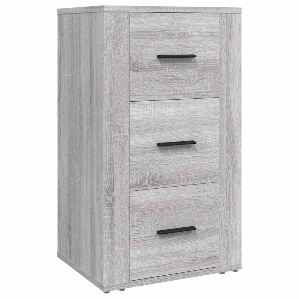 Sideboard Grau Sonoma 40x33x70 cm Holzwerkstoff